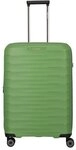 Travelite Mooby 4 Rollen Trolley M 66 cm mit Dehnfalte gr&uuml;n TAS014163