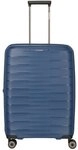 Travelite Mooby 4 Rollen Trolley M 66 cm mit Dehnfalte petrol TAS014162
