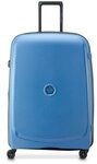 Delsey Paris Belmont Plus 4 Rollen Trolley L 76 cm mit Dehnfalte blau TAS012236