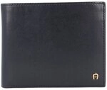 AIGNER Basics Geldb&ouml;rse Leder 12 cm schwarz 152681-01-0002