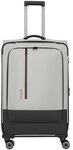 Travelite Crosslite 5.0 4 Rollen Trolley L 77 cm mit Dehnfalte weiss TAS014227