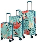 Travelite Cruise 4 Rollen Kofferset 3-teilig gr&uuml;n TAS018661