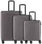 Paklite Sienna 4 Rollen Kofferset 3-teilig grau 070340-04