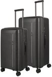 Travelite Roomer 4 Rollen Kofferset 2-teilig schwarz TAS014184
