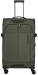 Travelite Briize 4 Rollen Trolley L 78 cm mit Dehnfalte oliv TAS035584