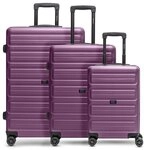Redolz Essentials 08 3-SET 4 Rollen Kofferset 3-teilig lila TAS007810