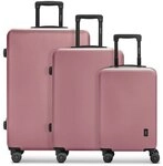 Redolz Essentials 09 3-SET 4 Rollen Kofferset 3-teilig lila TAS007961