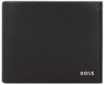 Boss New Crosstown Geldb&ouml;rse Leder 12 cm schwarz TAS030415