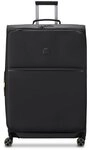 Delsey Paris Turenne Soft 4 Rollen Trolley 83 cm mit Dehnfalte schwarz TAS027031
