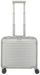 Travelite Next 4 Rollen Businesstrolley 43 cm silberfarben TAS035566 Travelite Next 4 Rollen Businesstrolley 43 cm silberfarben TAS035566