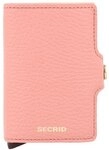 Secrid Twinwallet Kreditkartenetui RFID Schutz Leder 7 cm rosa TAS044418