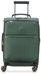 Delsey Paris Turenne Soft 4 Rollen Kabinentrolley 55 cm mit Dehnfalte gr&uuml;n...