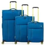 Roncato Move 4 Rollen Kofferset 3-teilig mit Dehnfalte blau TAS028507