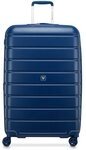 Roncato Relife 4 Rollen Trolley 78 cm mit Dehnfalte blau TAS016737