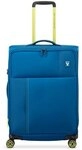 Roncato Move 4 Rollen Trolley 64 cm mit Dehnfalte blau TAS028513