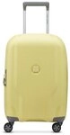 Delsey Paris Clavel 4-Rollen Kabinentrolley 55 cm mit Dehnfalte gelb TAS050957