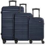 Redolz Essentials 16 3-SET 4 Rollen Kofferset 3-teilig blau TAS007789