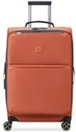 Delsey Paris Turenne Soft 4 Rollen Trolley 68 cm mit Dehnfalte orange TAS027030