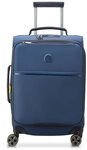 Delsey Paris Turenne Soft 4 Rollen Kabinentrolley 55 cm mit Dehnfalte blau...