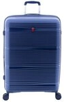 Gladiator 0800 4 Rollen Trolley 76 cm mit Dehnfalte blau TAS018709
