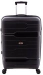 Gladiator 3800 4 Rollen Trolley 77 cm mit Dehnfalte schwarz TAS018690