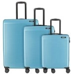 Paklite Sienna 4 Rollen Kofferset 3-teilig blau 070340-25