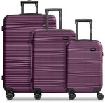 Redolz Essentials 16 3-SET 4 Rollen Kofferset 3-teilig rot TAS007791