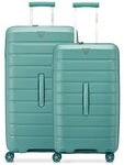 Roncato B-Flying Trunk 4 Rollen Kofferset 2-teilig gr&uuml;n TAS016685