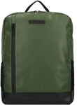 Greenburry Upcycled Tarpaulin Daypack 39.5 cm Laptopfach gr&uuml;n TAS014800