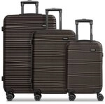 Redolz Essentials 16 3-SET 4 Rollen Kofferset 3-teilig braun TAS007790