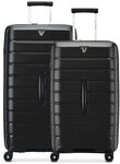 Roncato B-Flying Trunk 4 Rollen Kofferset 2-teilig schwarz TAS016683