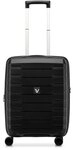 Roncato Skyline 2.0 4 Rollen Kabinentrolley 55 cm mit Dehnfalte schwarz TAS017494