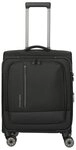 Travelite Crosslite 4 Rollen Kabinentrolley S 55 cm schwarz TAS049286