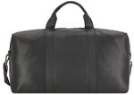 bugatti Corso DeLuxe Weekender Reisetasche Leder 52 cm schwarz TAS018501
