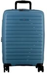 Jump Striper 4 Rollen Kabinentrolley 55 cm mit Dehnfalte blau TAS037982