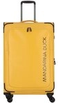 Mandarina Duck Eco Coated 4 Rollen Trolley L 78 cm mit Dehnfalte gelb TAS022932