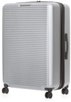 Mandarina Duck Tank Case 4 Rollen Trolley L 75 cm mit Dehnfalte silberfarben