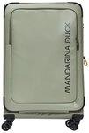 Mandarina Duck Eco Coated 4 Rollen Trolley L 78 cm mit Dehnfalte gr&uuml;n TAS022933