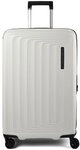 Samsonite Nuon 4 Rollen Trolley 69 cm mit Dehnfalte weiss TAS083344