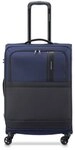 Roncato Metropolitan 4 Rollen Trolley 66 cm mit Dehnfalte blau TAS050170