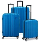 Roncato Element 2.0 4 Rollen Kofferset 3-teilig blau TAS056883