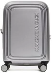 Mandarina Duck Logoduck 4-Rollen Kabinentrolley 55 cm silberfarben TAS022964