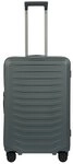 Porsche Design Roadster 4 Rollen Trolley M 69 cm mit Dehnfalte grau TAS050926