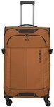 Travelite Briize 4 Rollen Trolley L 78 cm mit Dehnfalte braun TAS065940