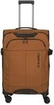 Travelite Briize 4 Rollen Trolley M 67 cm mit Dehnfalte braun TAS065939