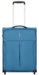 Roncato Ironik 2.0 4 Rollen Kabinentrolley 55 cm mit Dehnfalte blau TAS016651