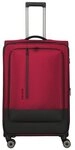 Travelite Crosslite 5.0 4 Rollen Trolley L 77 cm mit Dehnfalte rot TAS066010