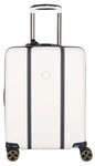 Delsey Paris Cadence 4 Rollen Kabinentrolley 55 cm mit Dehnfalte weiss TAS053382