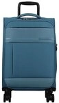 Jump Month&eacute;lys 4 Rollen Kabinentrolley 55 cm mit Dehnfalte blau TAS049067