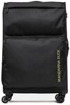 Mandarina Duck Zephyr 4 Rollen Trolley L 78 cm mit Dehnfalte schwarz TAS023053